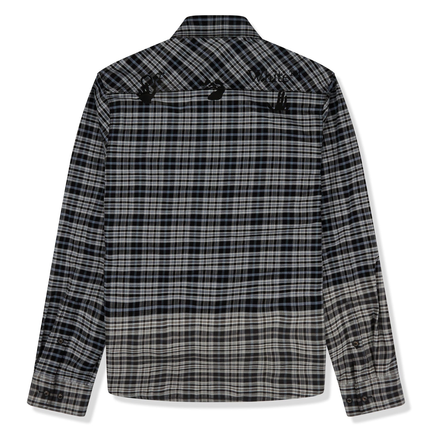 Off-White Hands Off Check Flannel Shirt