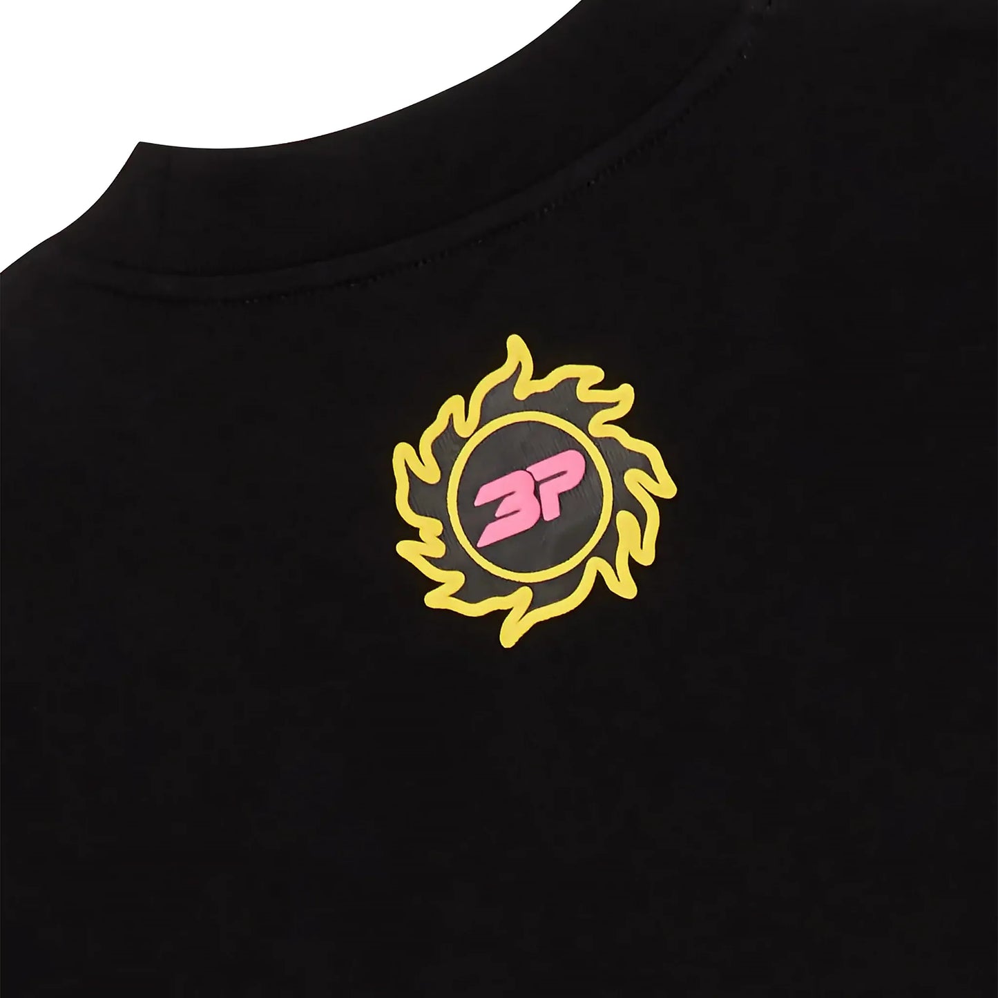 Broken Planet Grid Midnight Black T Shirt