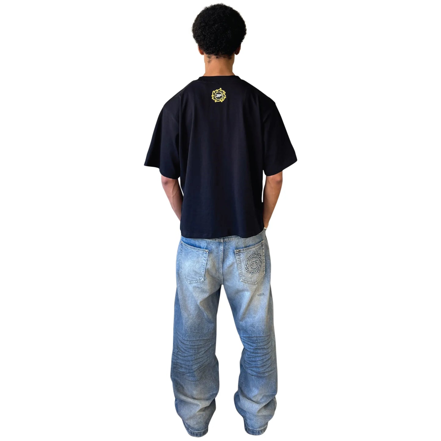 Broken Planet Luv My Planet Midnight Black T Shirt