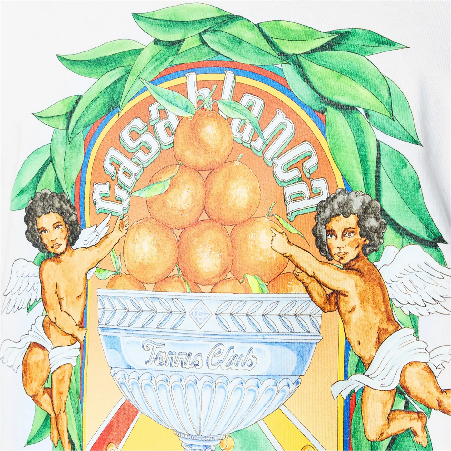 Casablanca Casa Triomphe White T Shirt