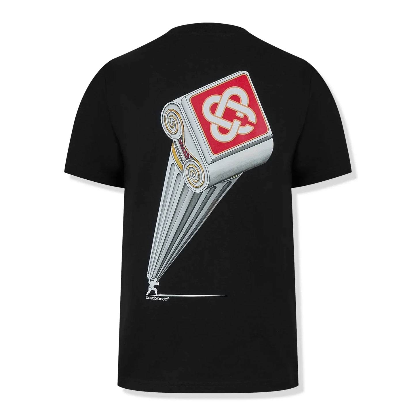 Casablanca Leaning Column Black T Shirt