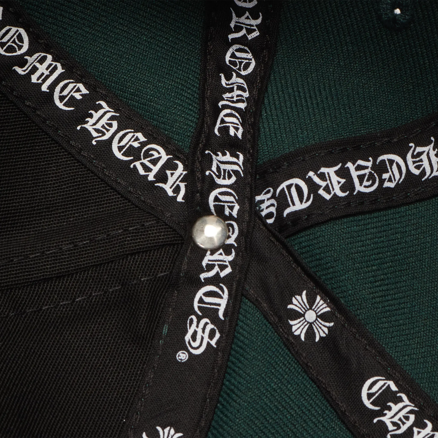 Chrome Hearts CH Green Baseball Cap