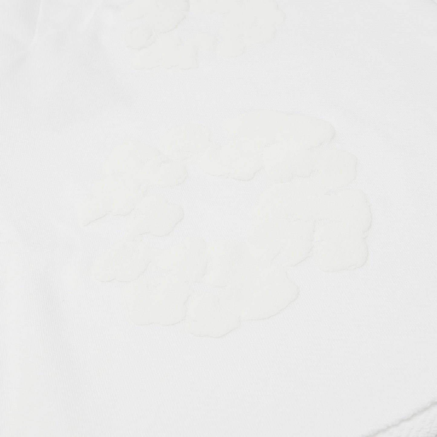 Denim Tears Mono The Cotton Wreath White Shorts