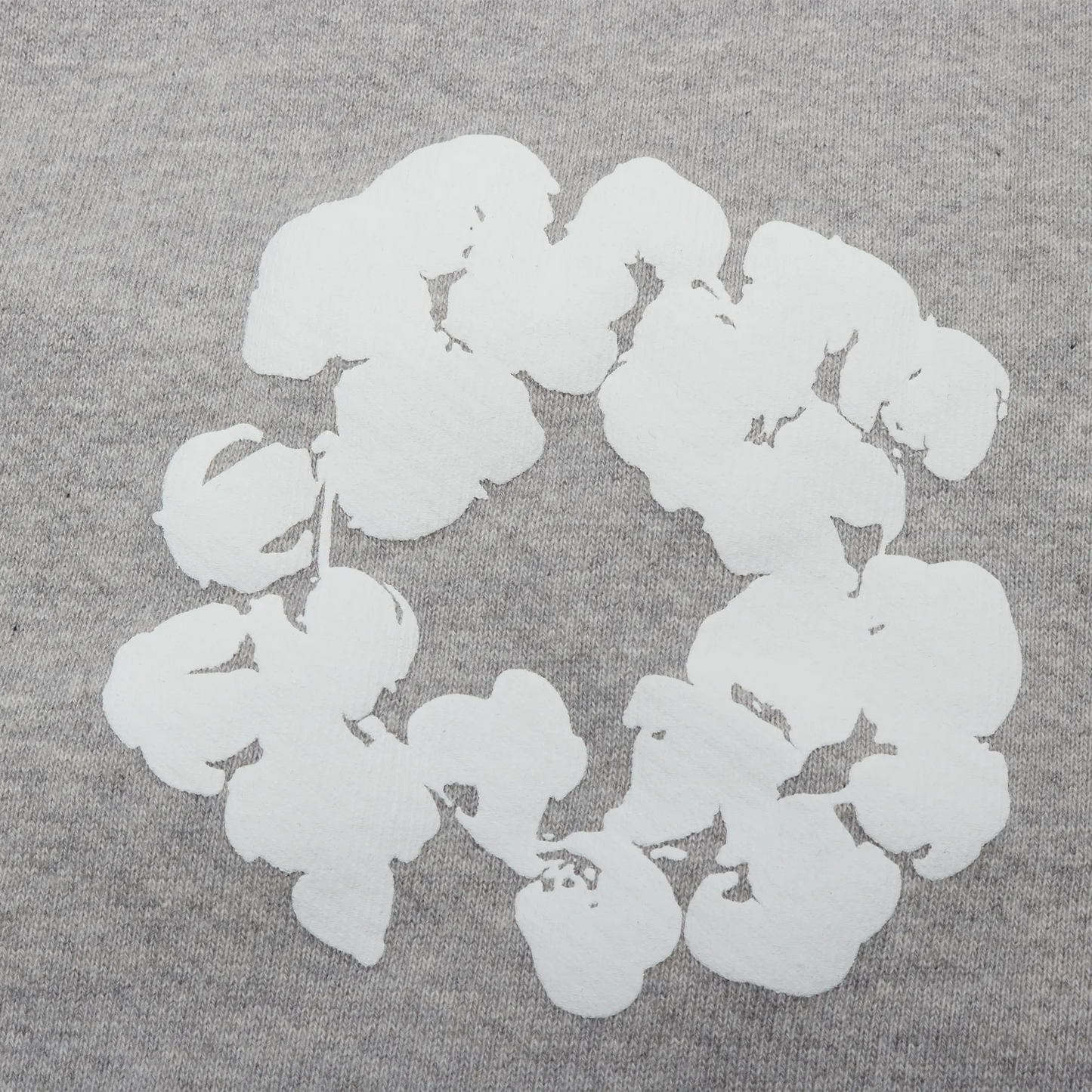 Denim Tears The Cotton Wreath Baggy Grey Sweatpants