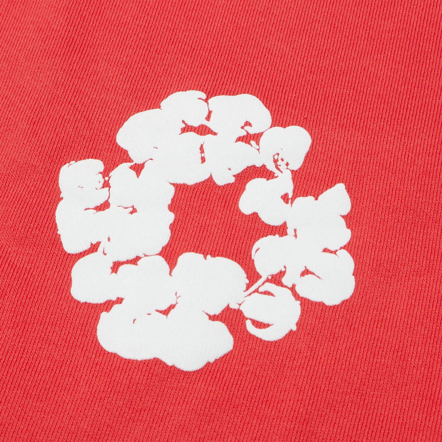 Denim Tears The Cotton Wreath Baggy Red Sweatpants