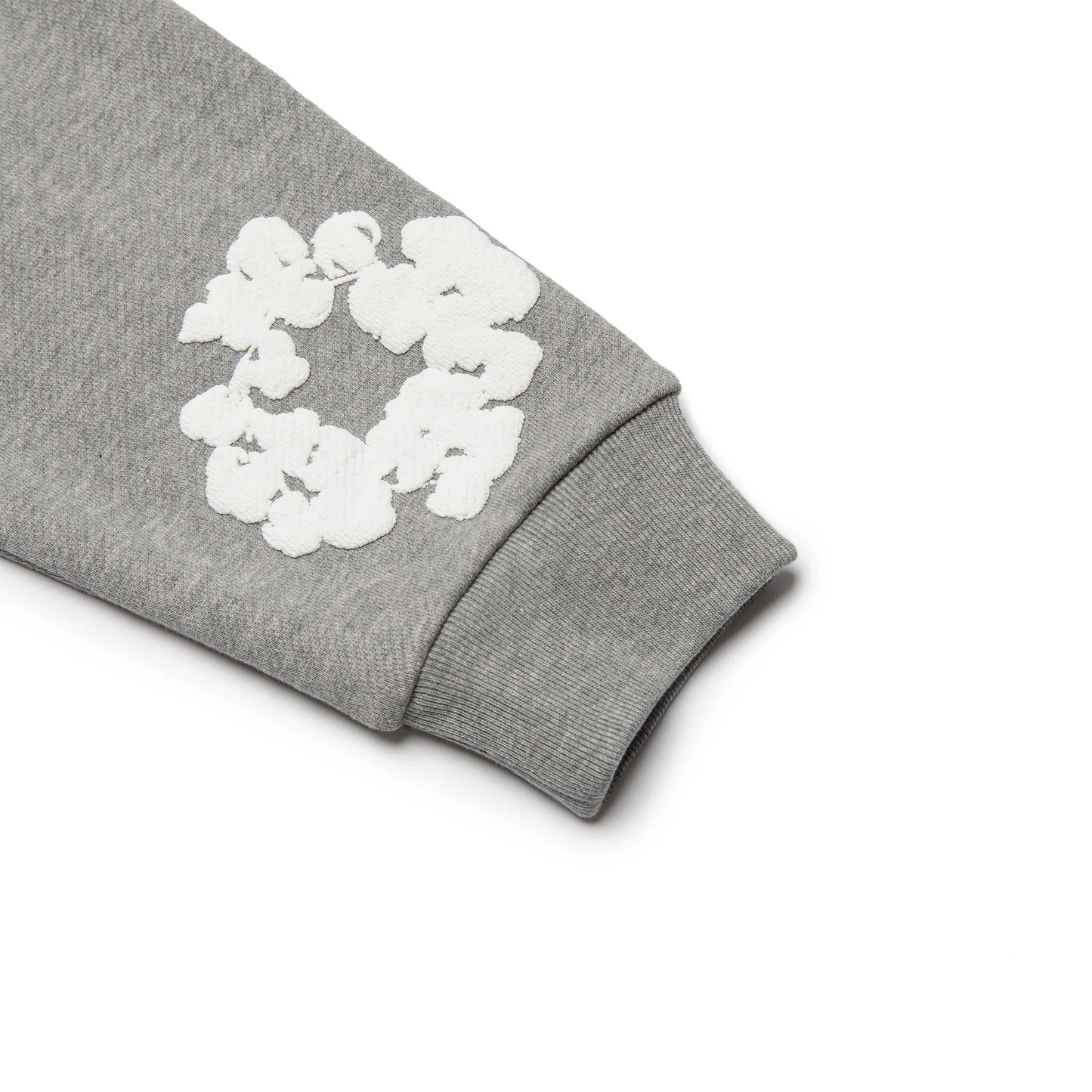 Denim Tears The Cotton Wreath Grey Hoodie
