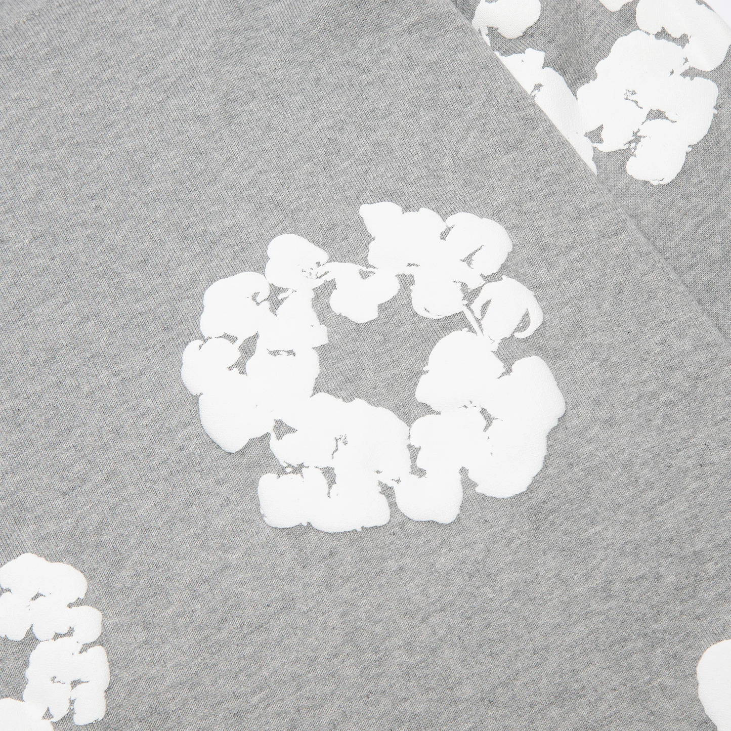 Denim Tears The Cotton Wreath Long-Sleeve Grey T Shirt