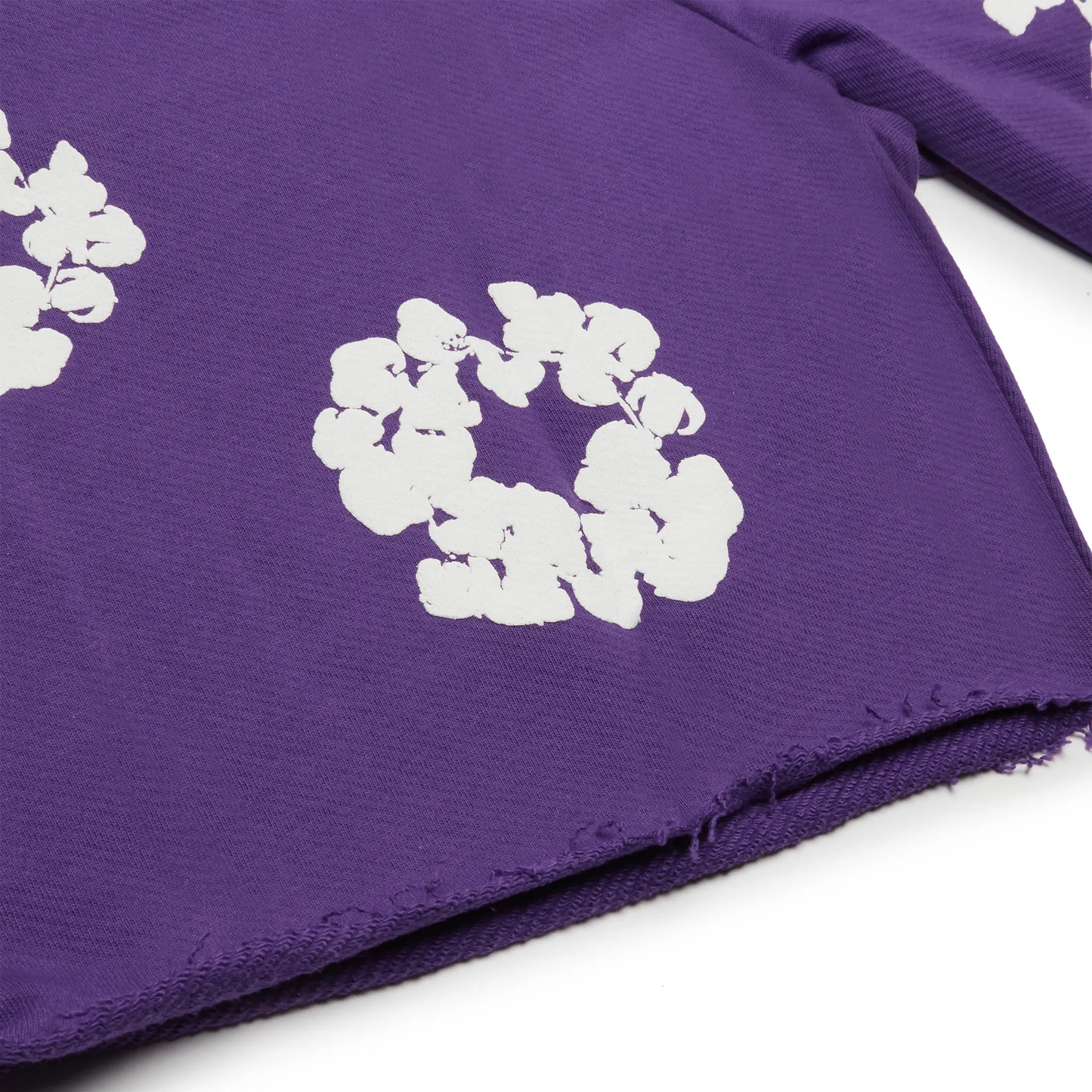 Denim Tears The Cotton Wreath Purple Shorts