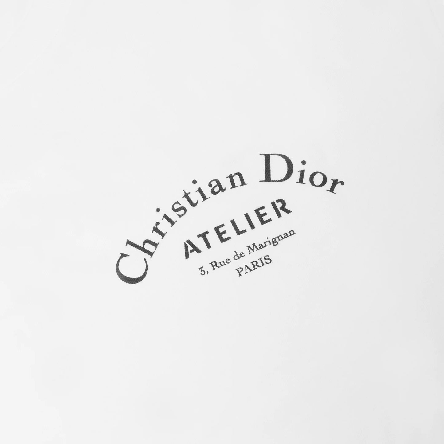 Dior Homme 'Christian Dior Atelier' White T Shirt