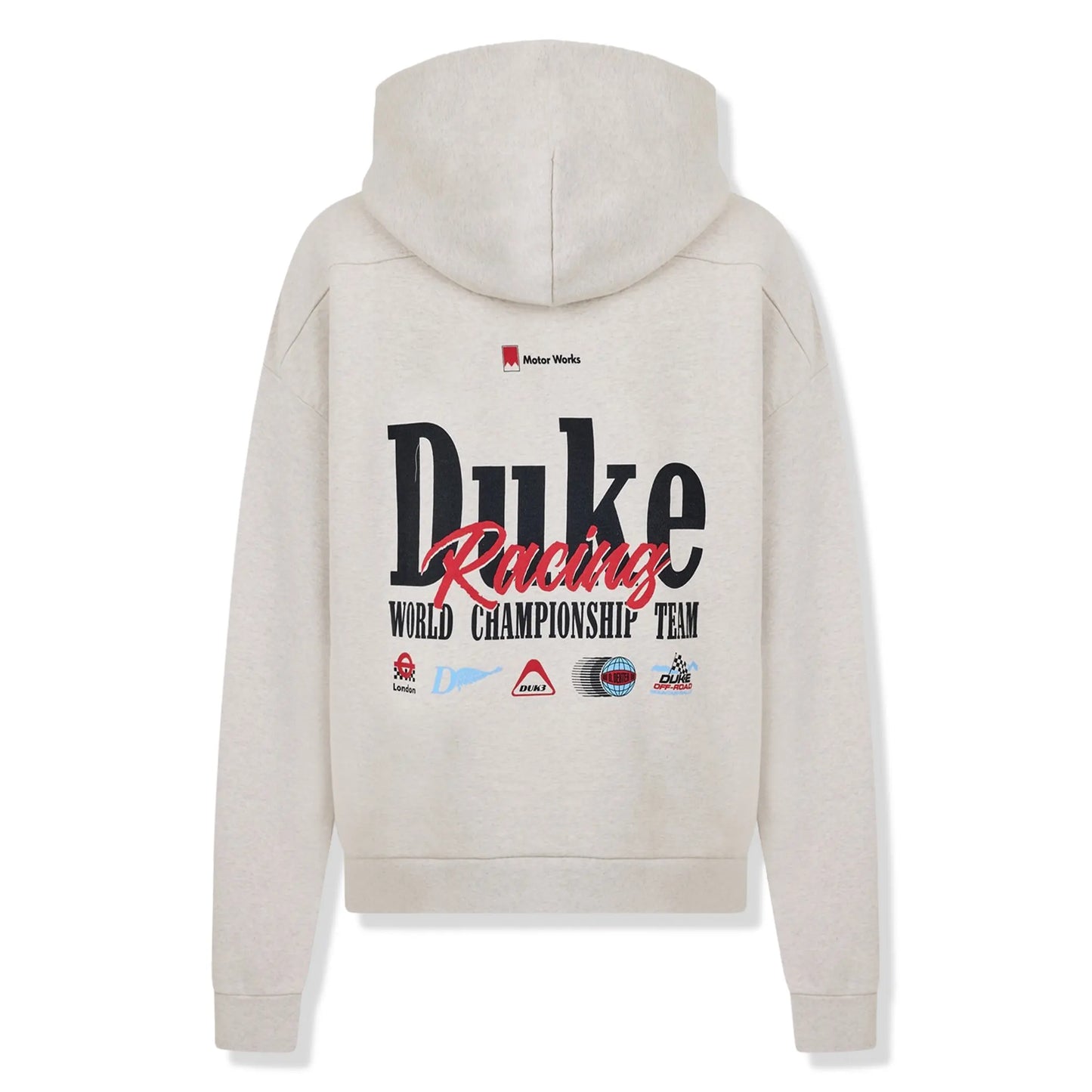 Duke And Dexter World Championship Oat Marl White Hoodie