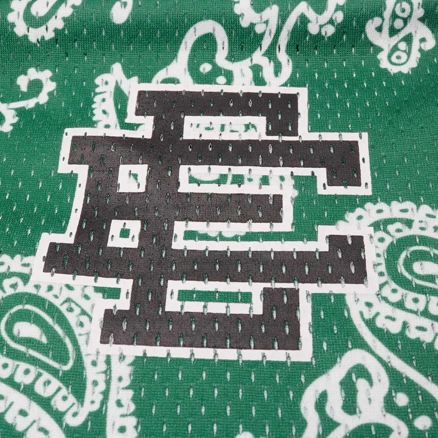 Eric Emanuel EE Basic Green Paisley Shorts