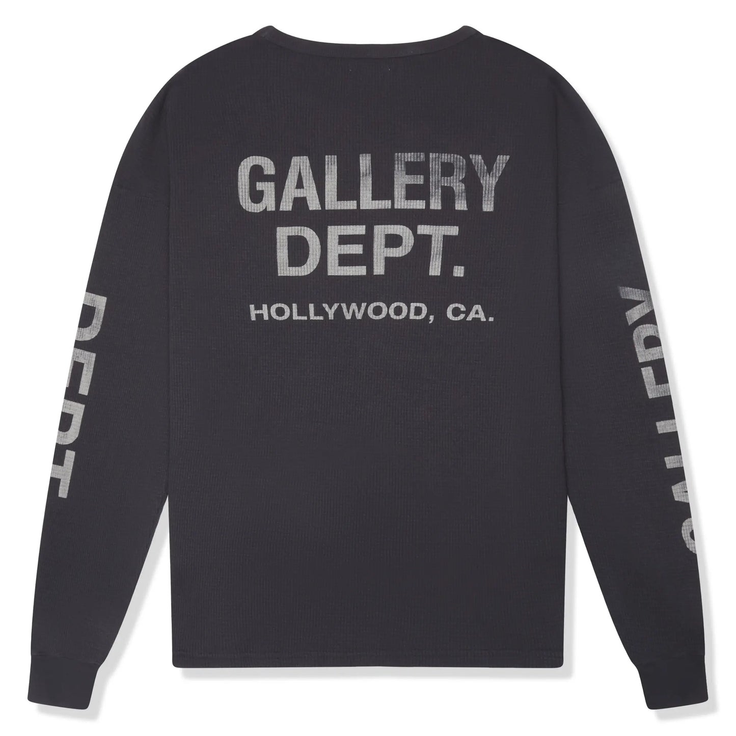 Gallery Dept. Thermal L/S Black T Shirt