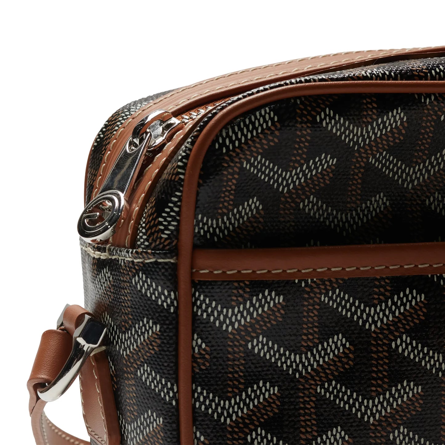 Goyard Cap-Vert PM Black Tan Bag