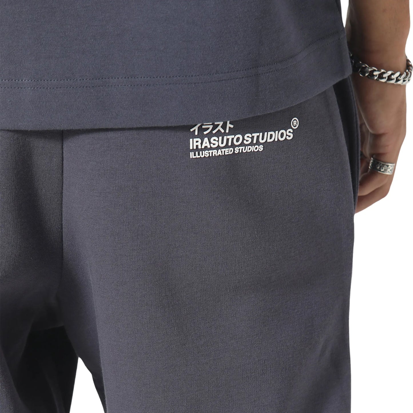 Irasuto Studios Raw Hem Deep Sea Sweatpants