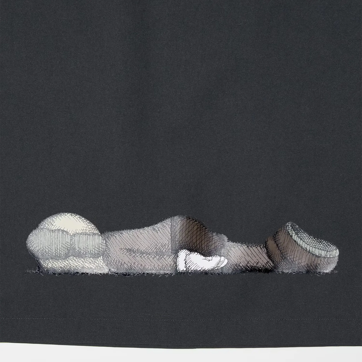 Kaws x Uniqlo Warhol Coach Black Jacket