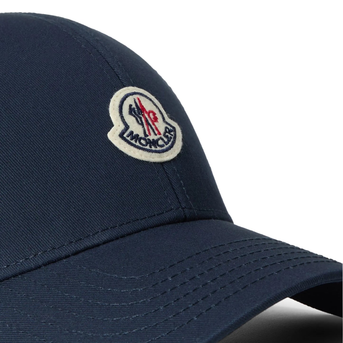 Moncler Gabardine Baseball Navy Blue Cap