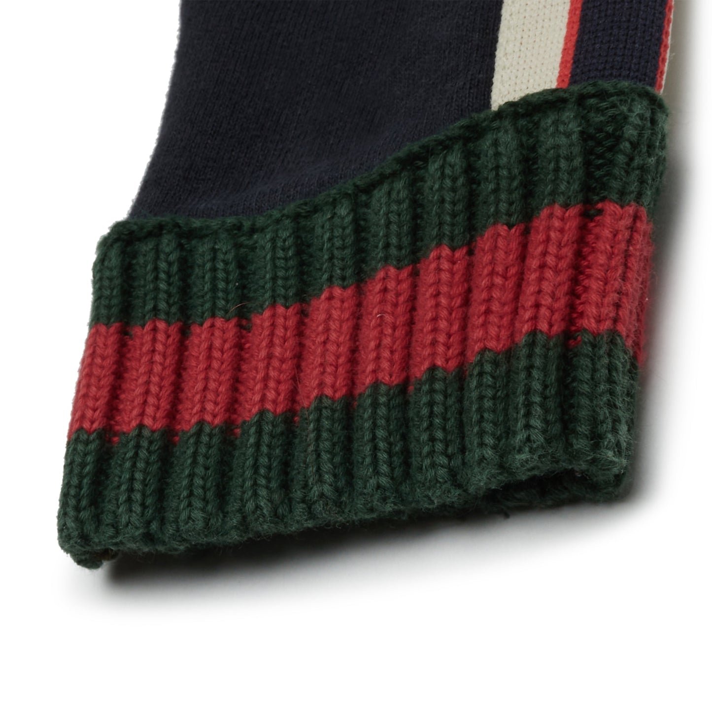 Preloved - Gucci Side Stripe Logo Cotton Blue Kids Hoodie