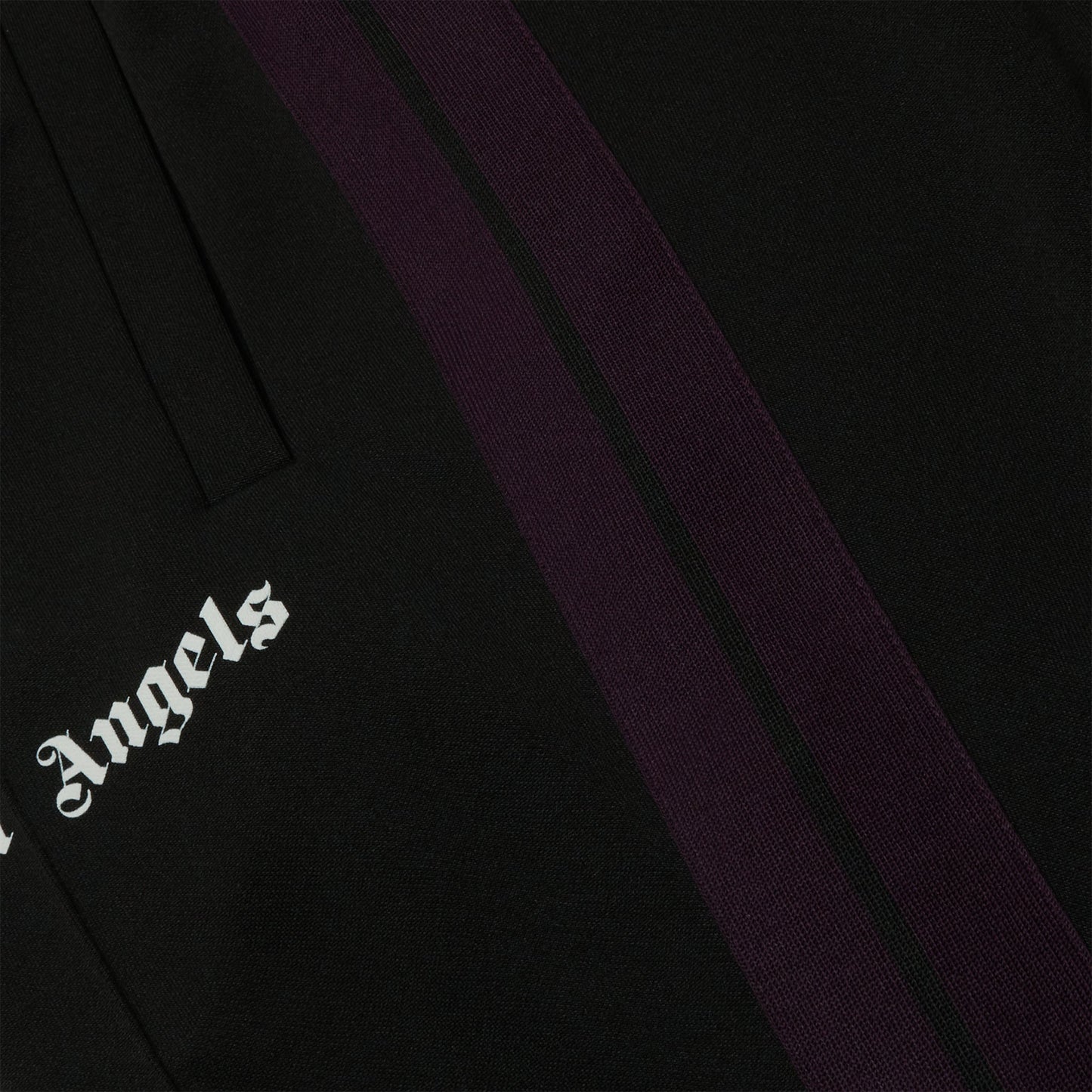 Preloved - Moncler x Palm Angels Striped Black Track Pants