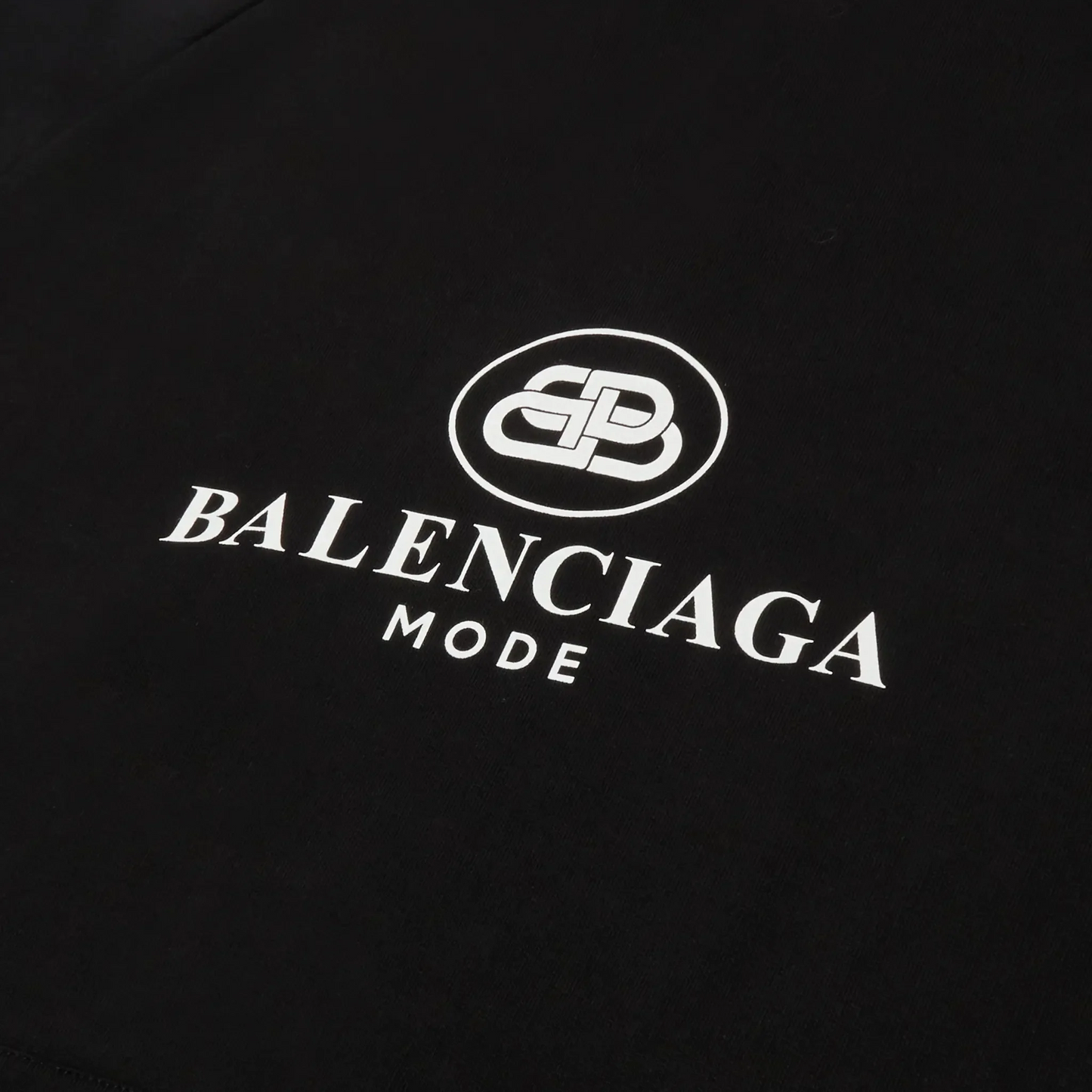 Preloved - Balenciaga BB Mode Oversized Black Hoodie