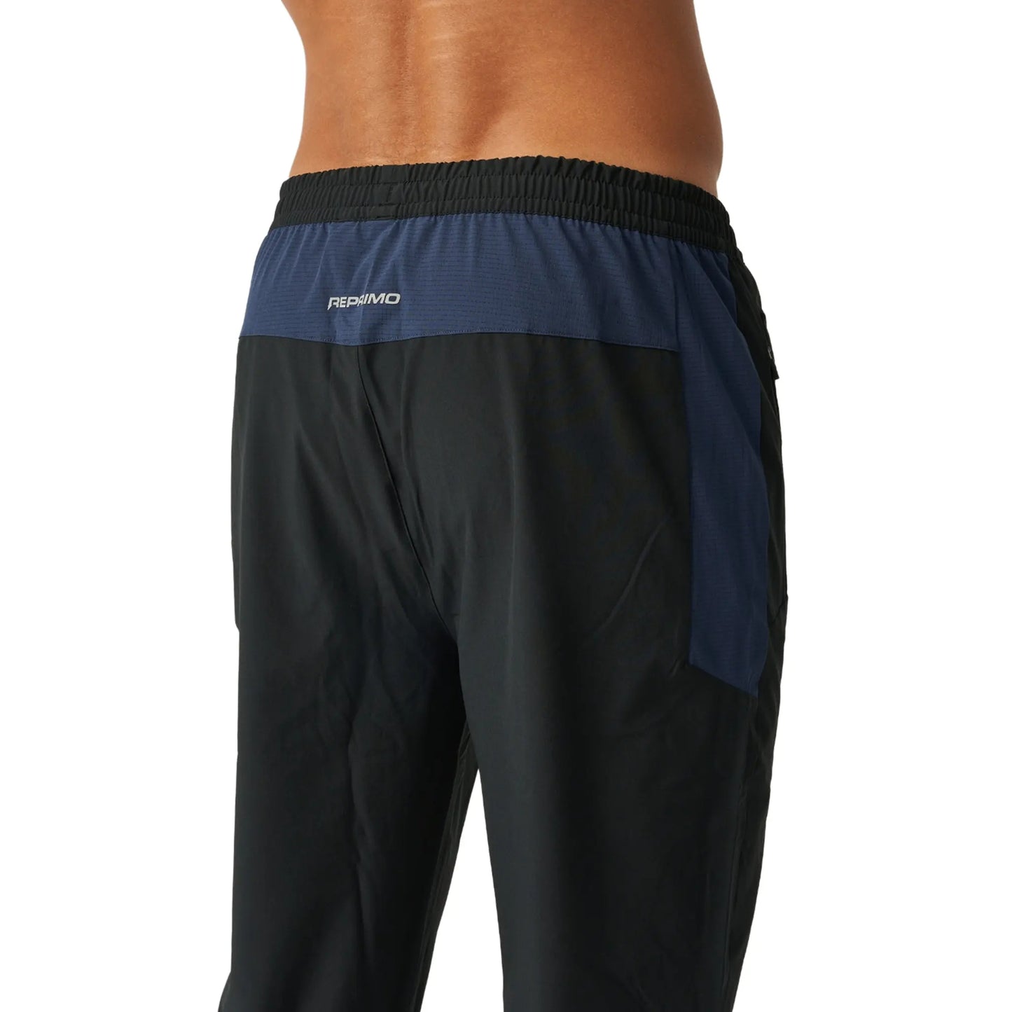 Reprimo Nova Black Navy Track Pants