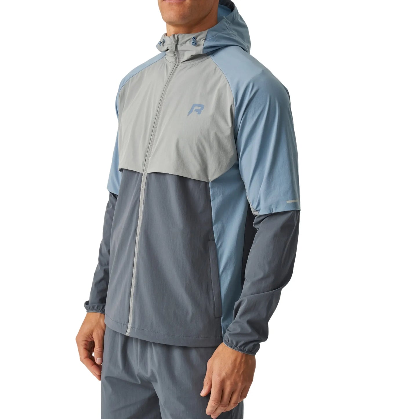 Reprimo Vortex Turbulence Dusky Blue Windbreaker