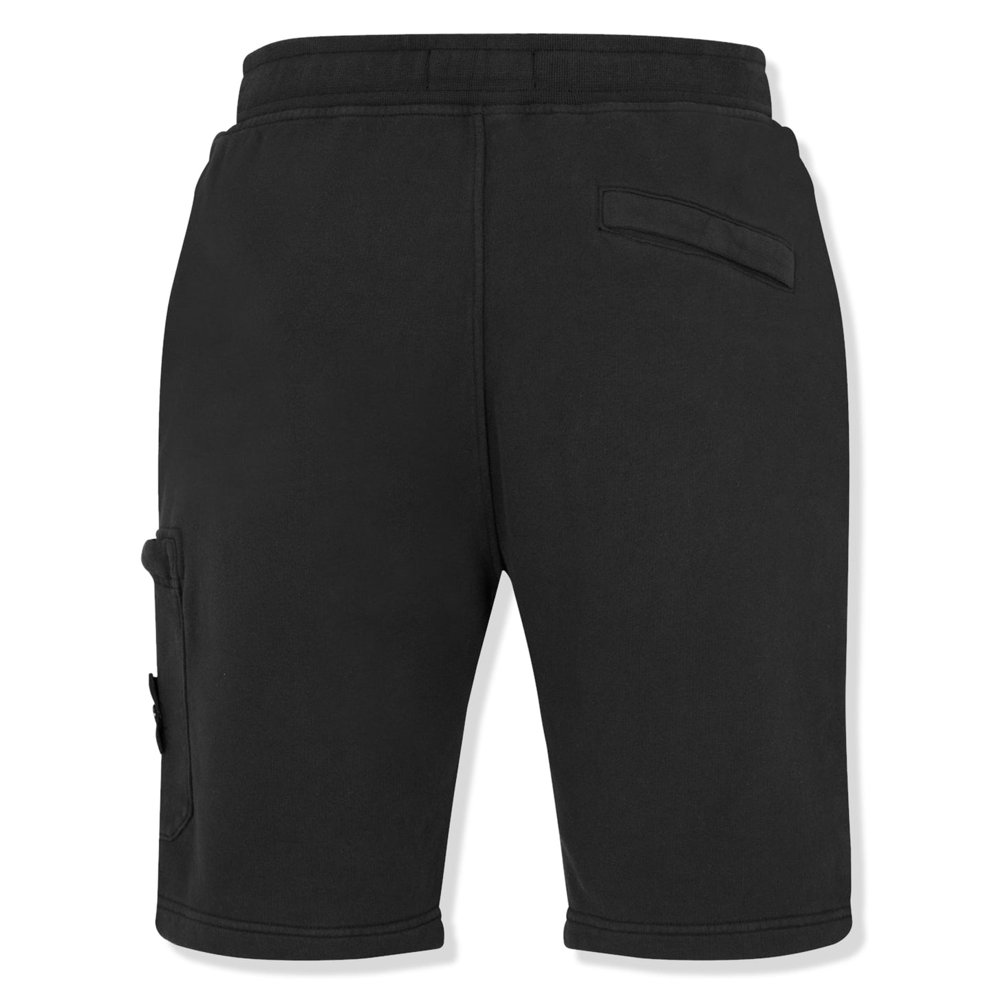 Stone Island Black Cotton Shorts
