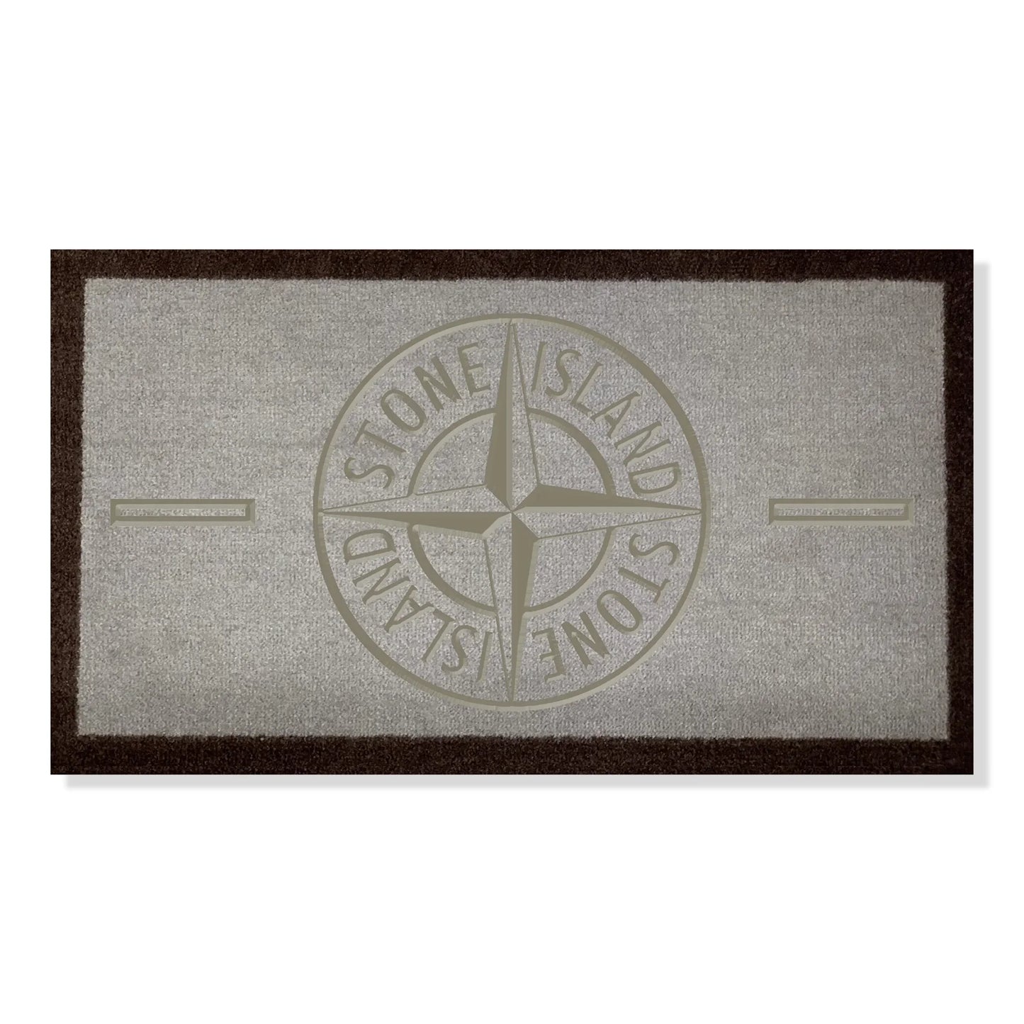 Stone Island Doormat Light Brown 70x40cm