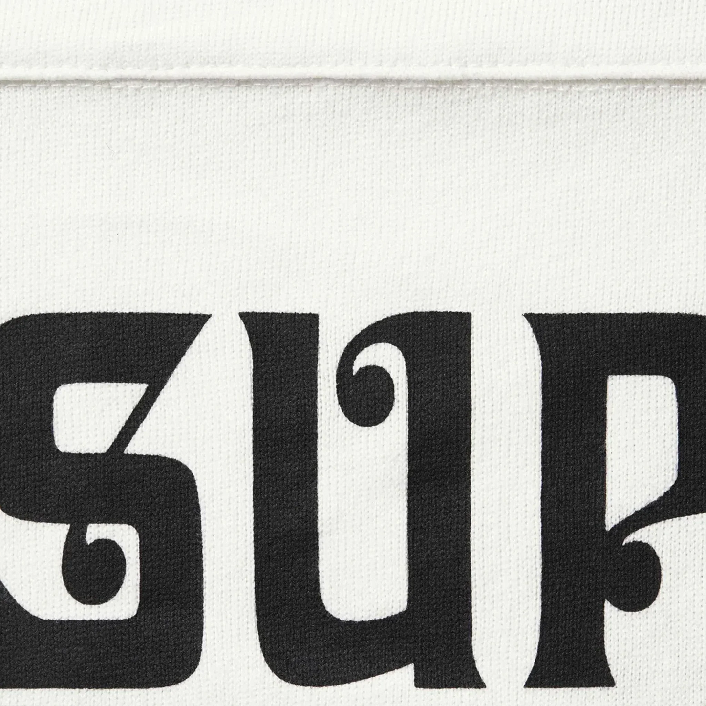 Supreme Affiliated L/S White Football Top