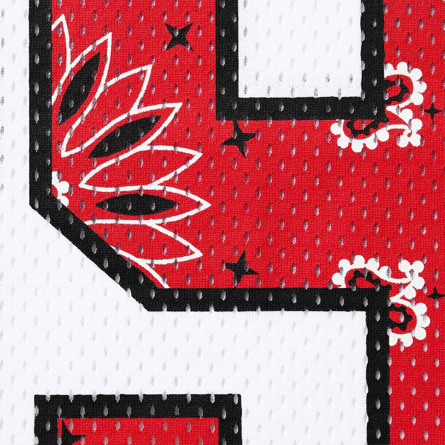 Supreme Bandana White Football Jersey