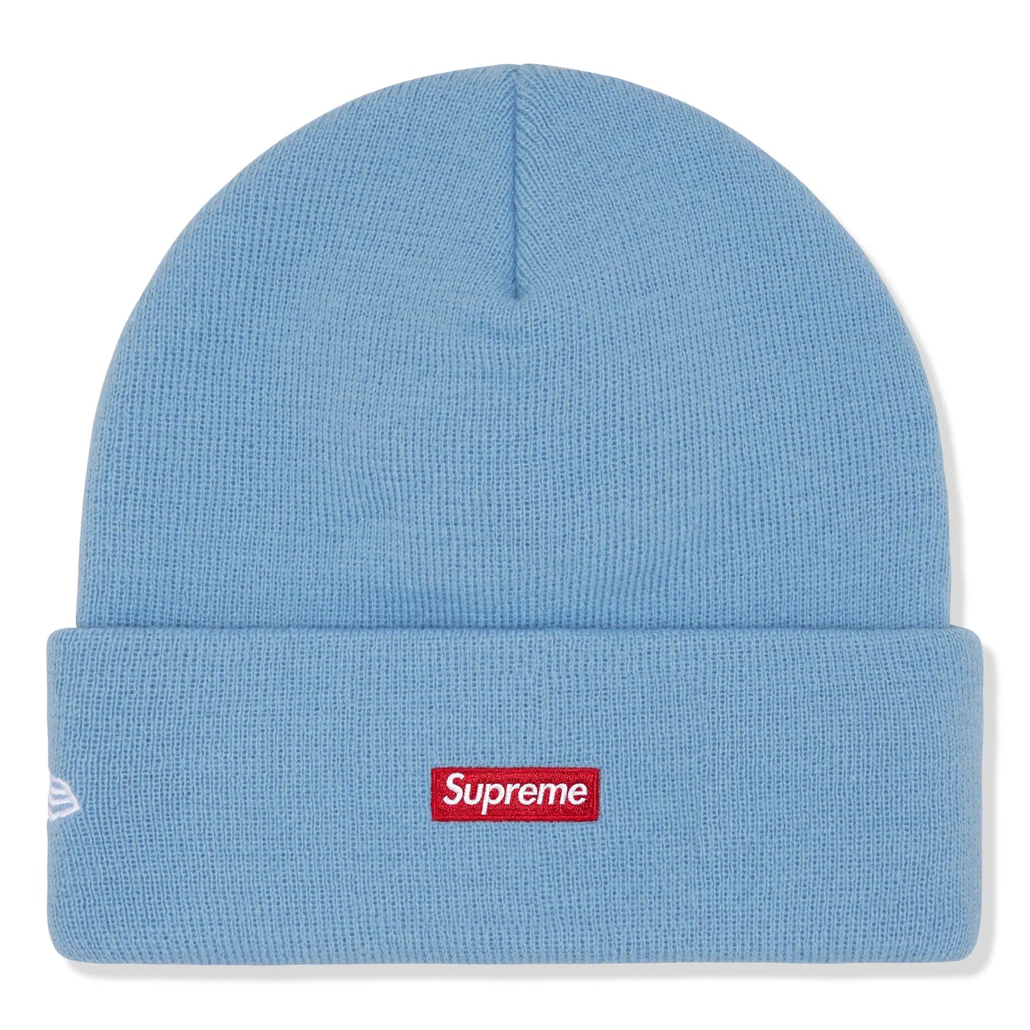 Supreme New Era Old English Light Blue Beanie