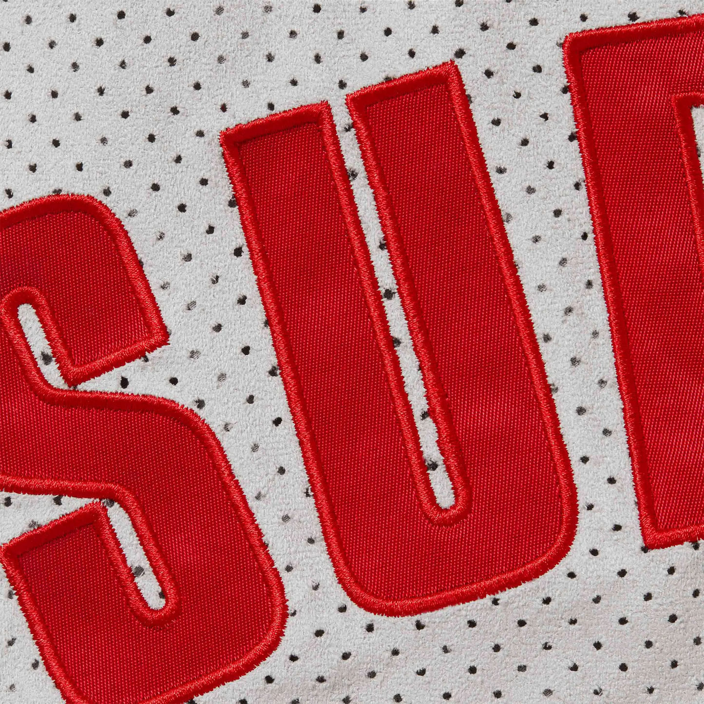 Supreme Ultrasuede Mesh Grey Baseball Shorts