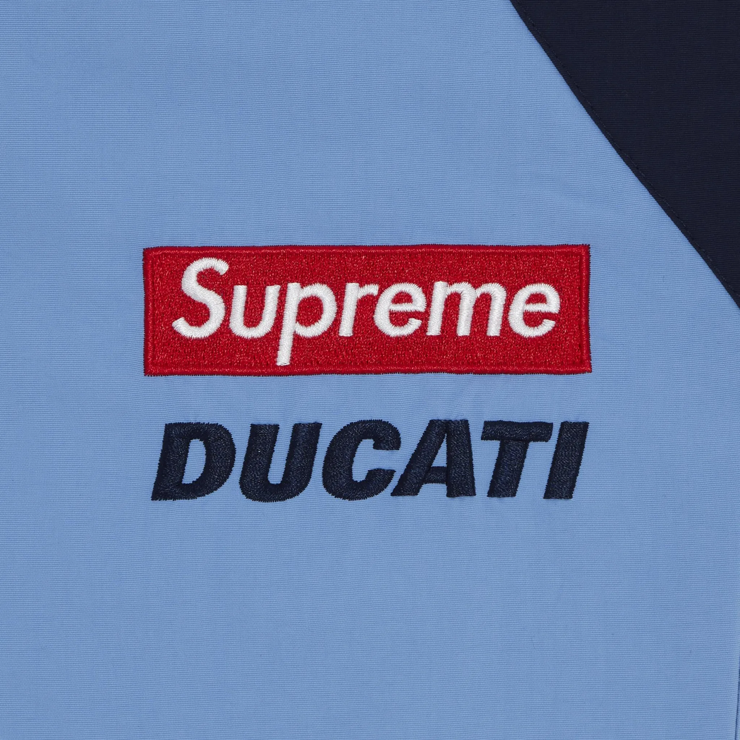 Supreme x Ducati Light Blue Track Pants