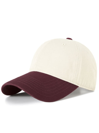 Casual Sports Colorblock Baseball Cap