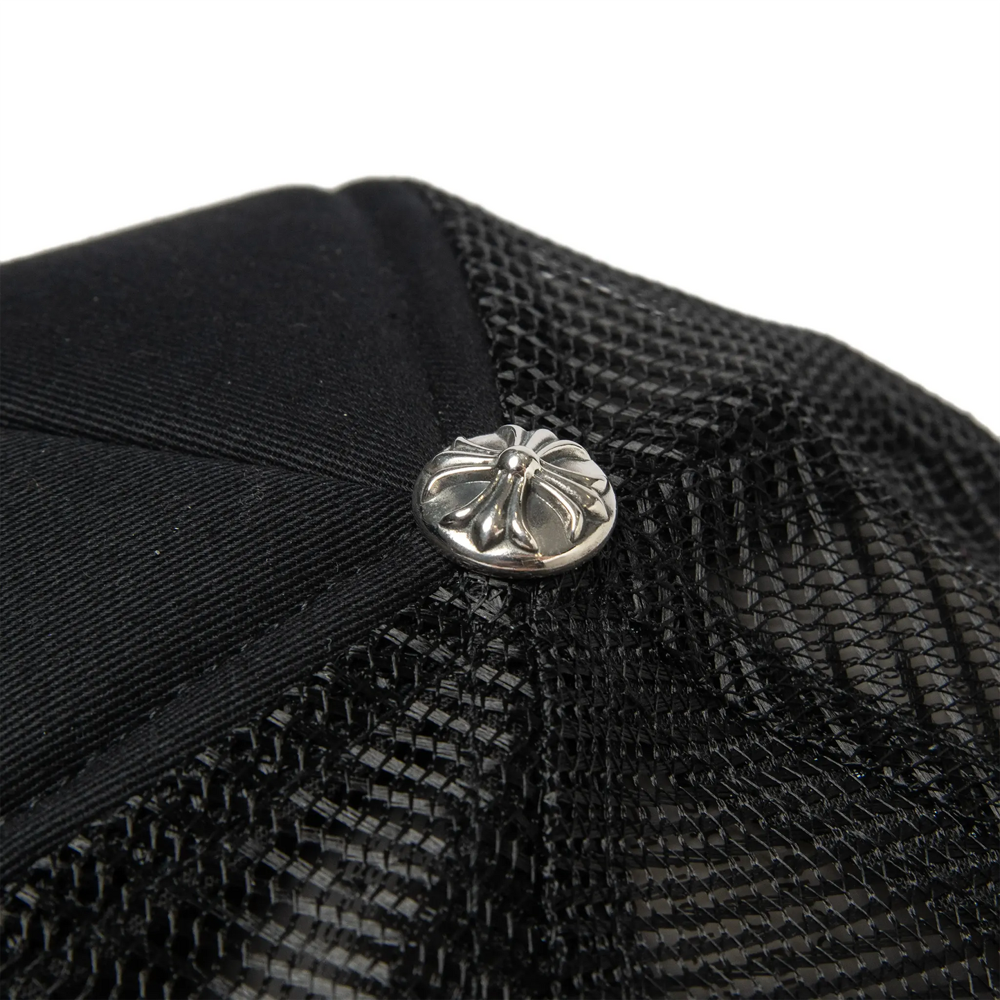 Chrome Hearts CH London Black Trucker Cap