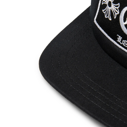 Chrome Hearts CH London Black Trucker Cap