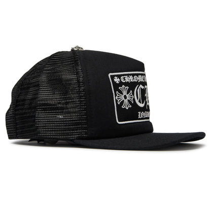 Chrome Hearts CH London Black Trucker Cap