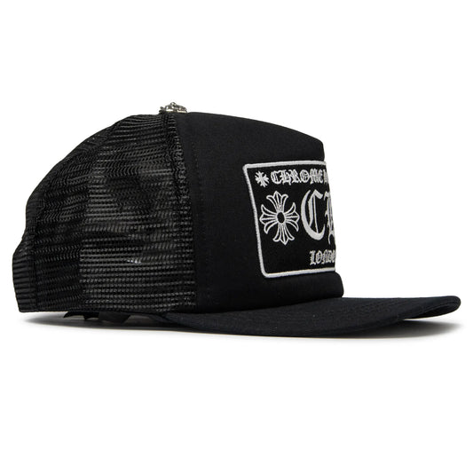 Chrome Hearts CH London Black Trucker Cap
