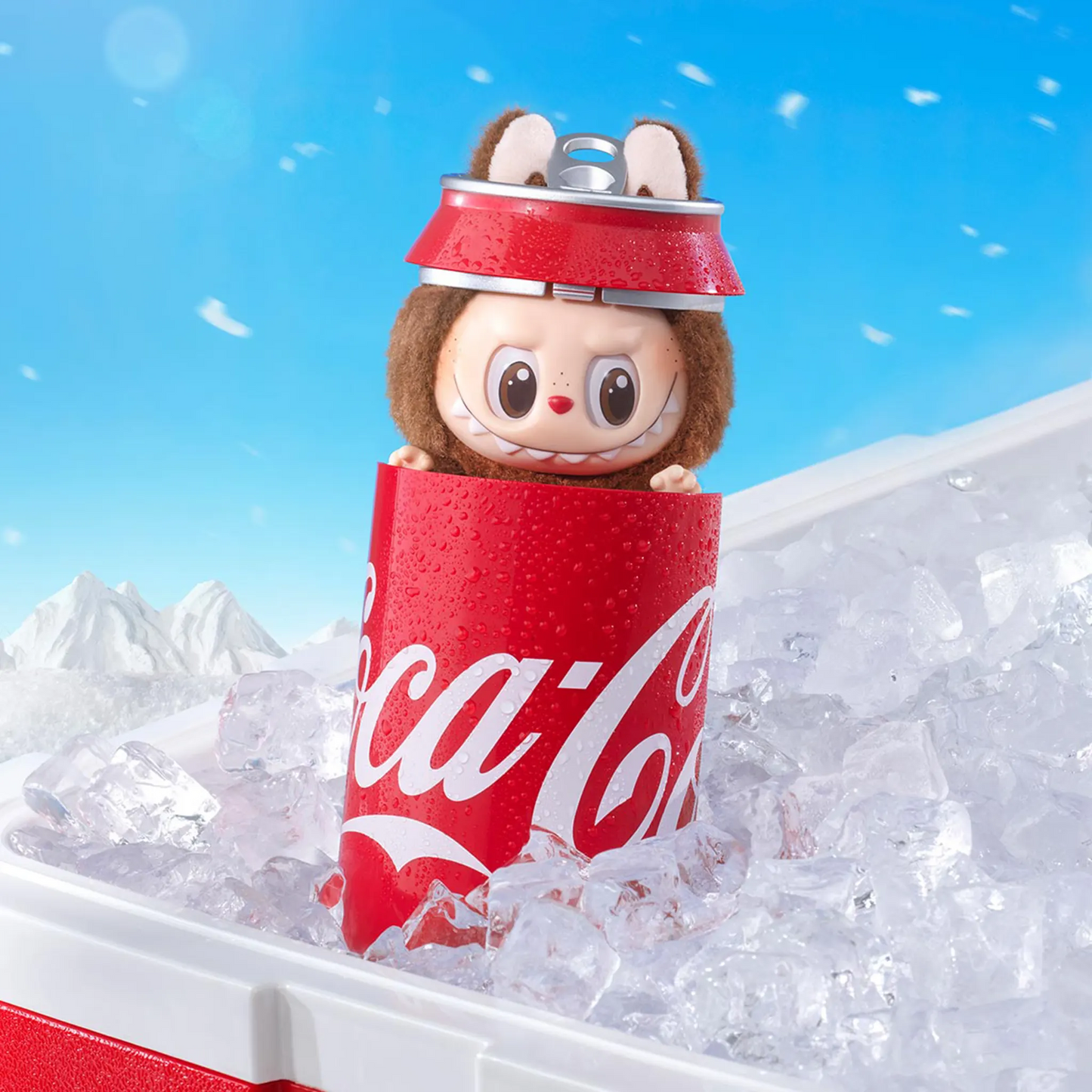 Pop Mart Labubu The Monsters Coca Cola Vinyl Face Blind Box (Single)
