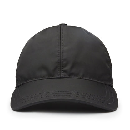 Prada Re-Nylon Black Baseball Cap