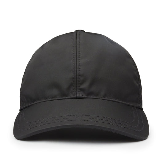 Prada Re-Nylon Black Baseball Cap