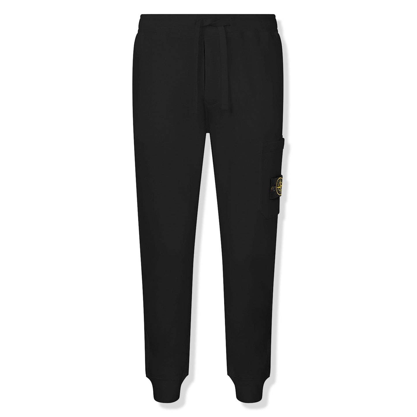 Stone Island Logo Black Sweatpants