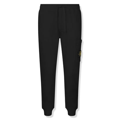 Stone Island Logo Black Sweatpants