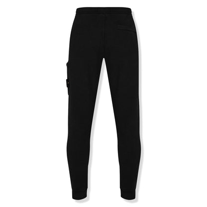Stone Island Logo Black Sweatpants