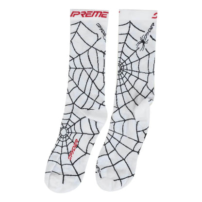 Supreme Spyder Crew Socks (1 Pack) White