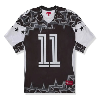 Supreme Stars Football Jersey Black