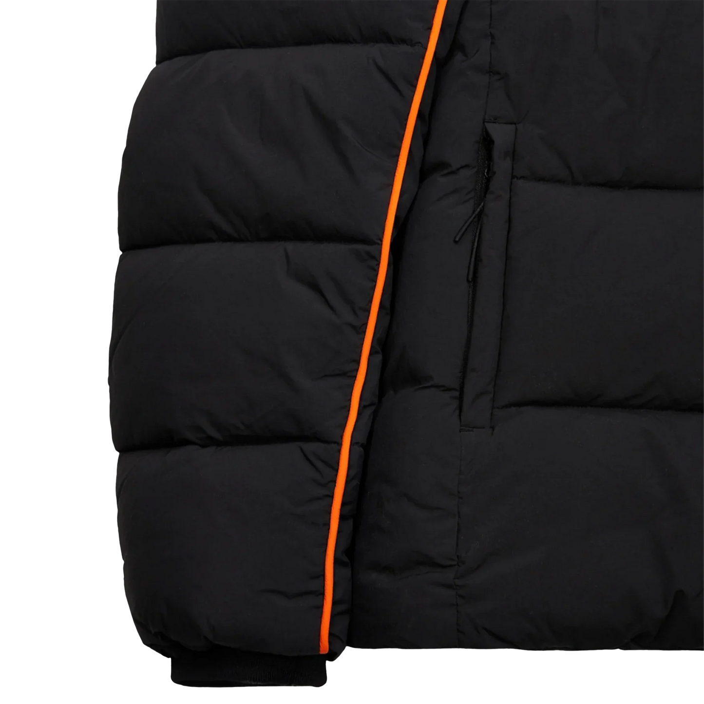 Trapstar Irongate Arch Piping Black Puffer Jacket