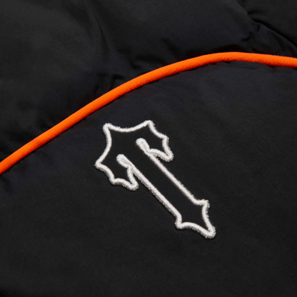 Trapstar Irongate Arch Piping Black Puffer Jacket