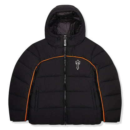 Trapstar Irongate Arch Piping Black Puffer Jacket