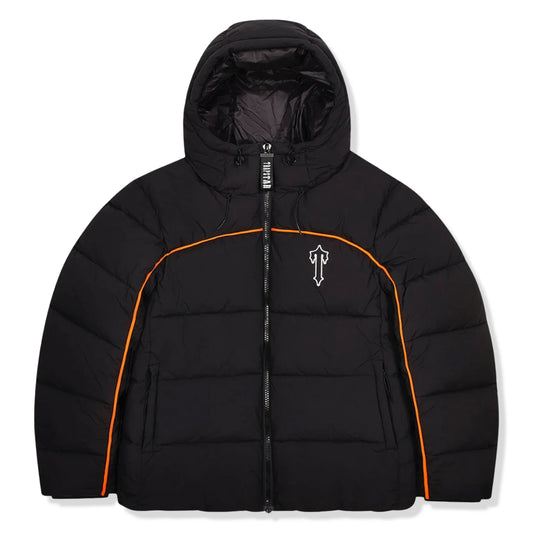 Trapstar Irongate Arch Piping Black Puffer Jacket
