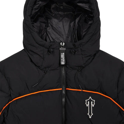 Trapstar Irongate Arch Piping Black Puffer Jacket